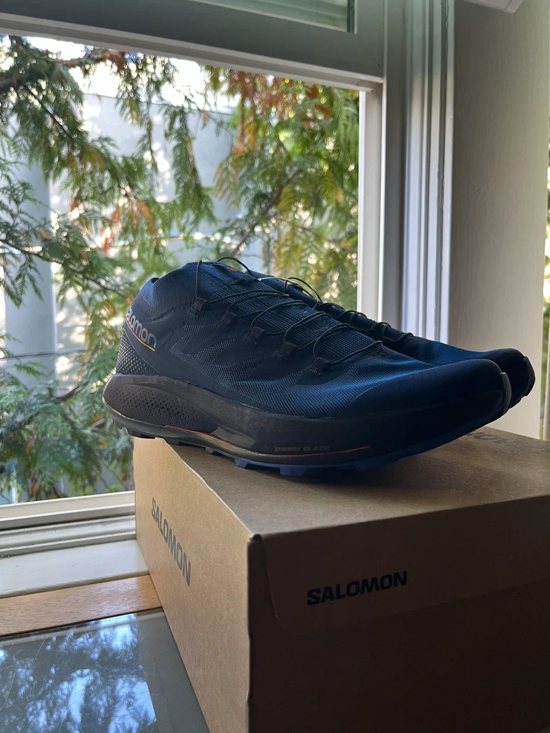 Salomon Pulsar Trail Pro - Trail Running Shoes - Blue, Size 12 image indicator(4)