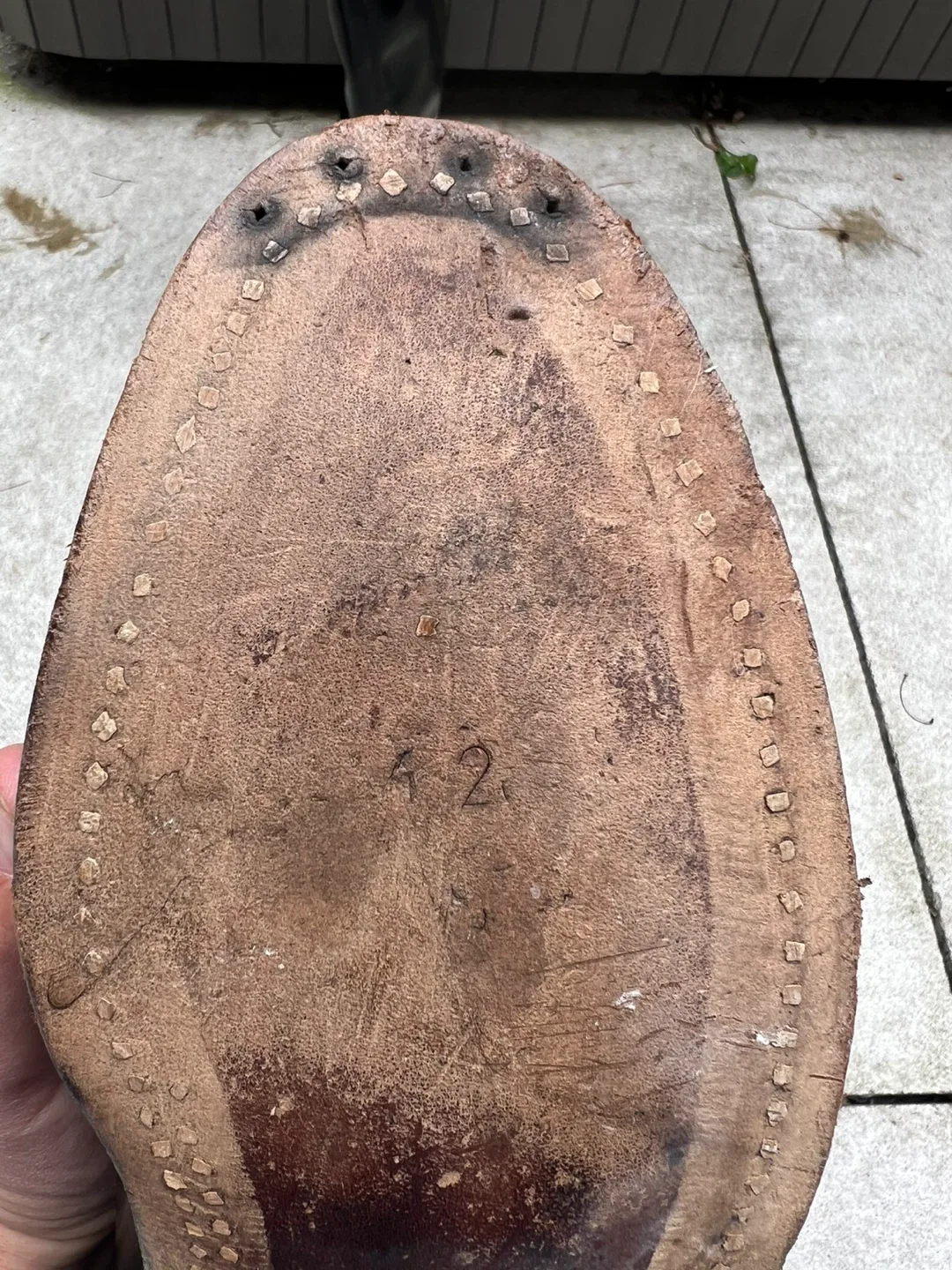 Vintage Men’s Black Palma Military Leather Riding Boots, size 42 image indicator(7)