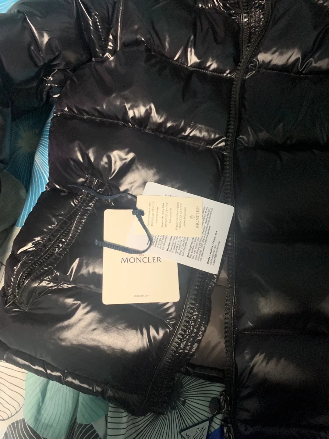 Moncler Black Puffer Jacket image indicator(3)