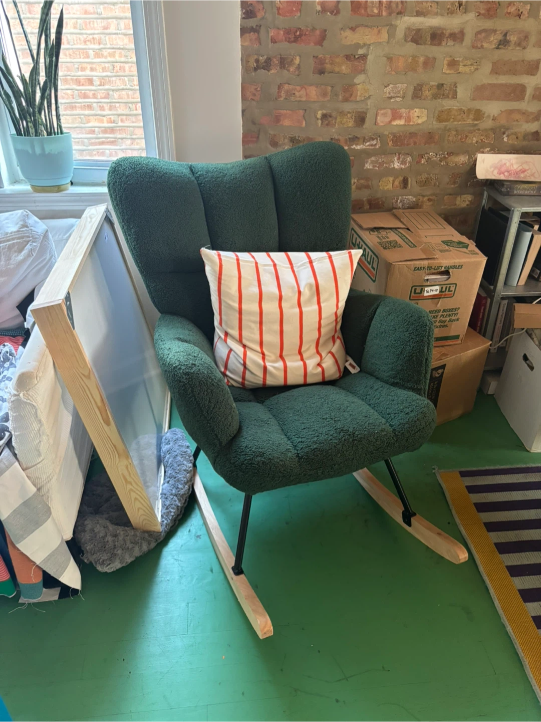 Green Rocking Chair