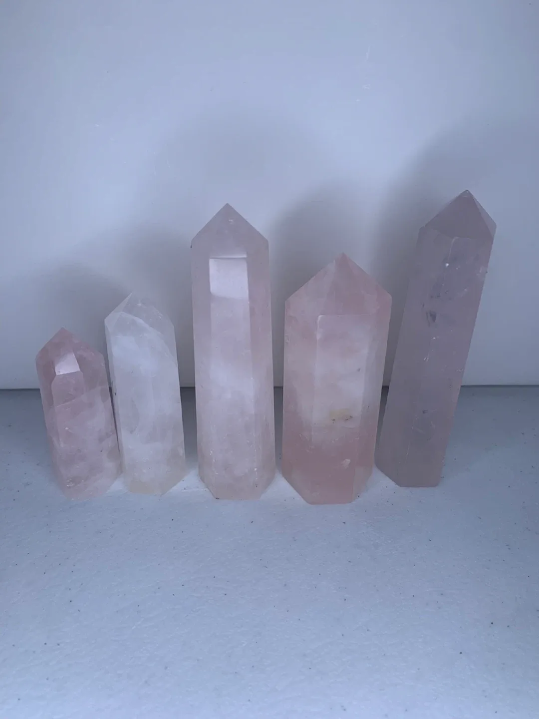 Rose Quartz Crystal Points thumbnail