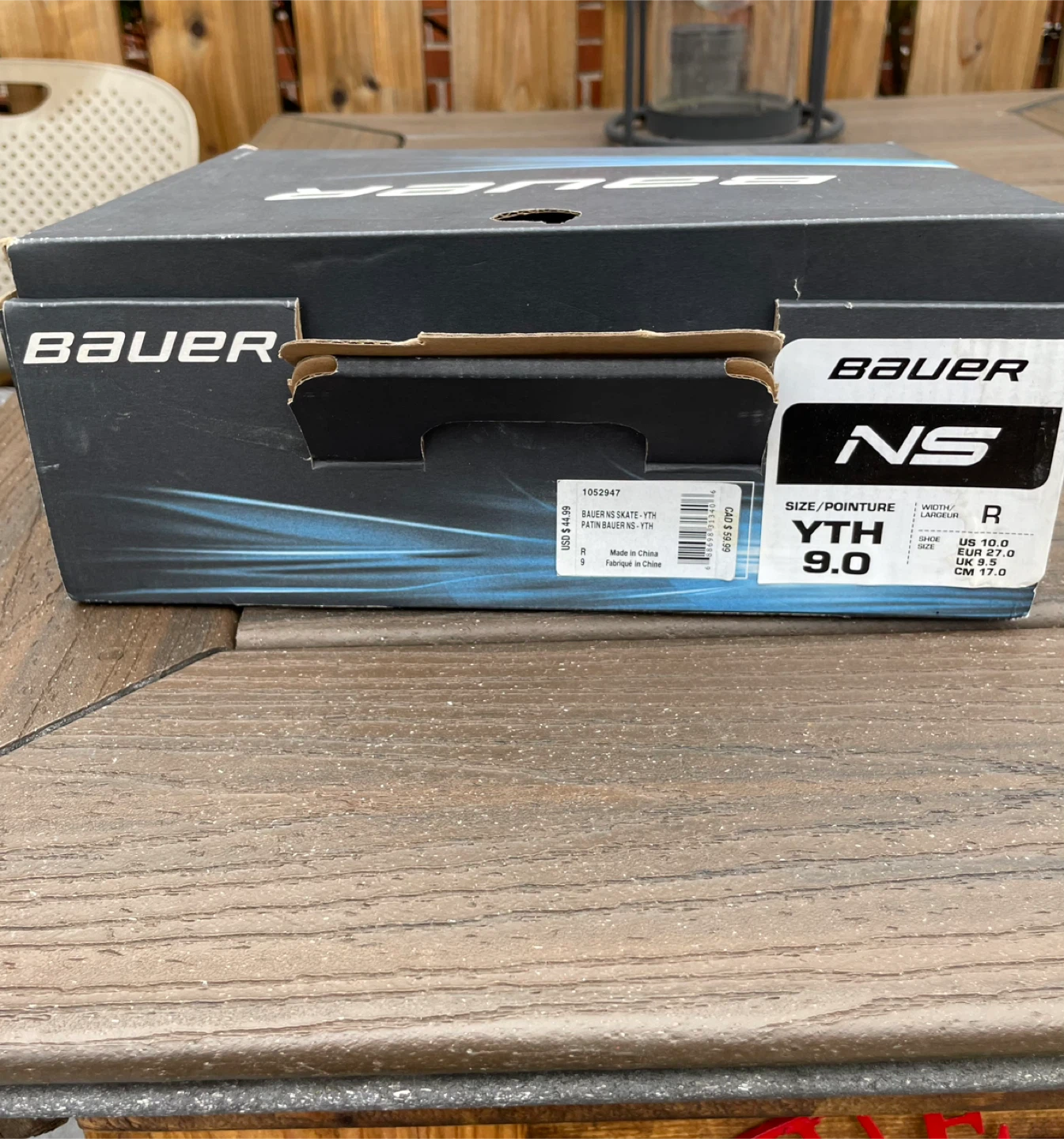 Bauer NS Youth 9.0 Hockey Skates - New in Box - photo 2