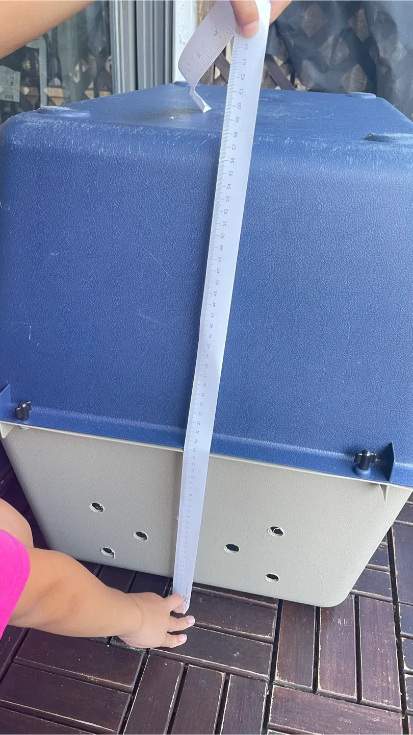 Blue & Gray Pet Carrier image indicator(7)