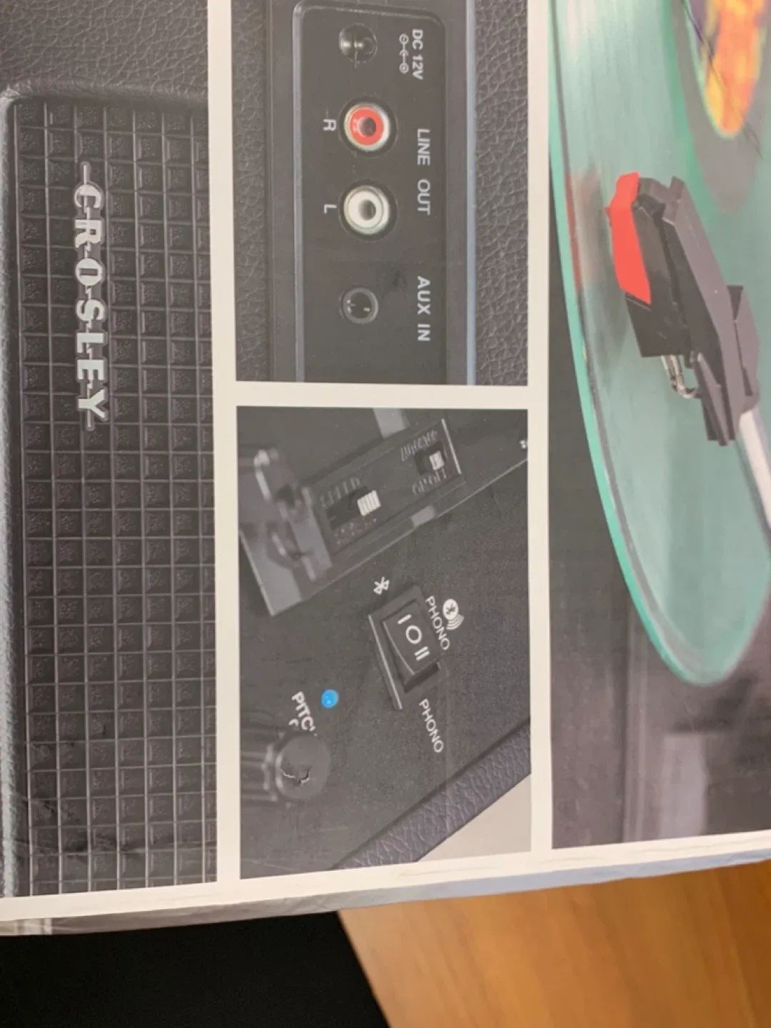 Crosley Voyager Turntable - 3 Speed image indicator(4)