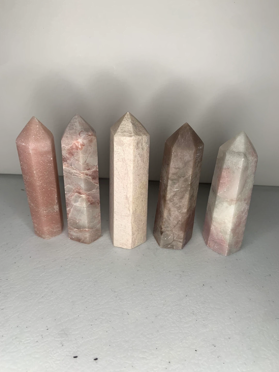 Pink Opal Crystal Towers - photo 2