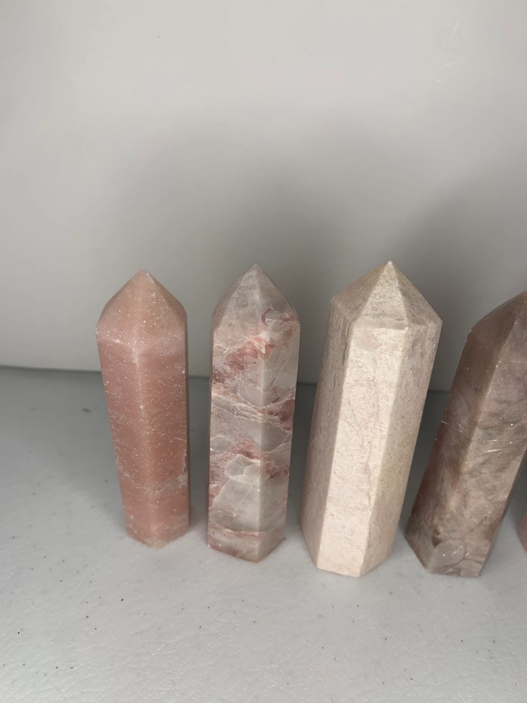 Pink Opal Crystal Towers - photo 3