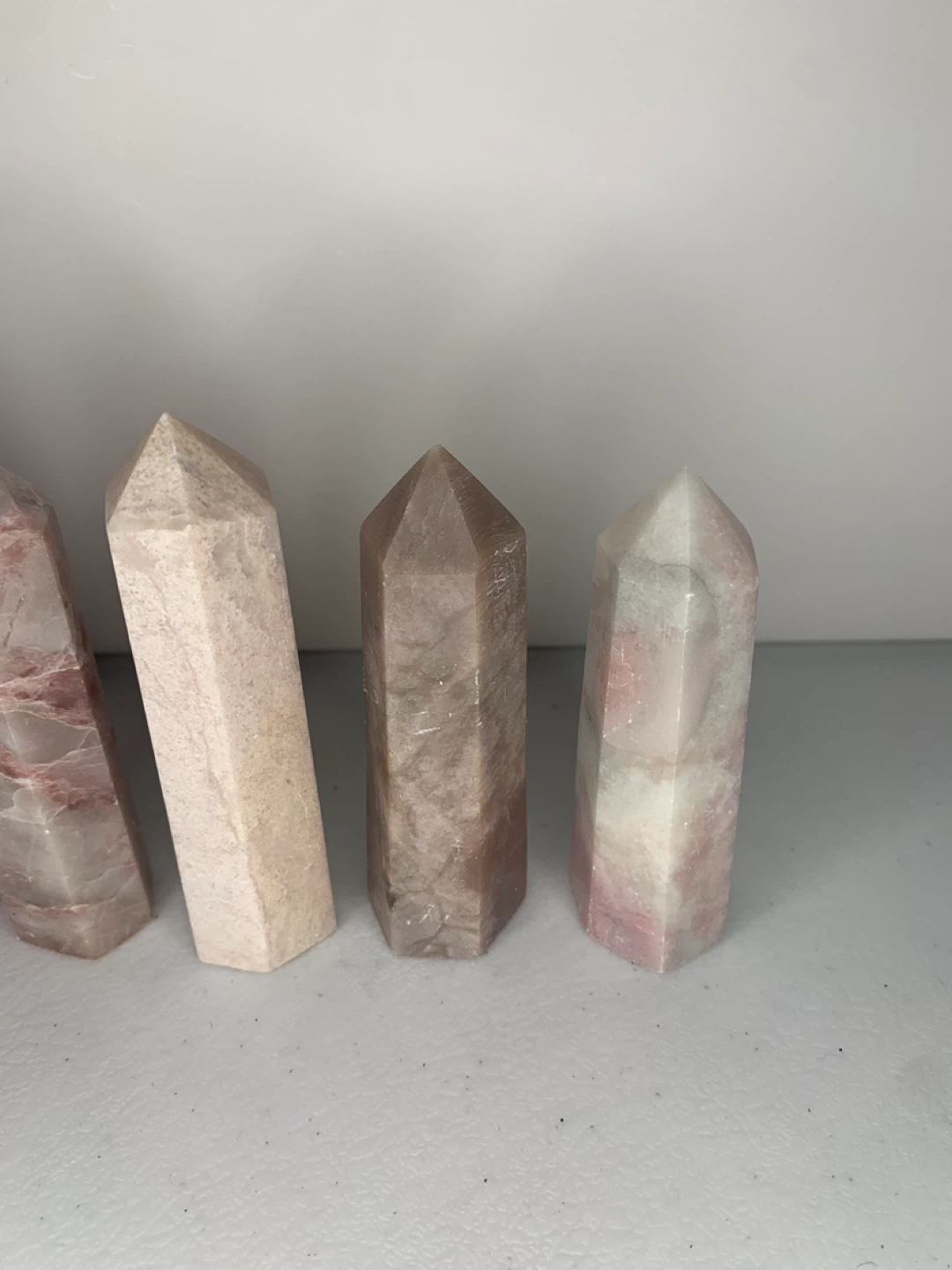 Pink Opal Crystal Towers - photo 4