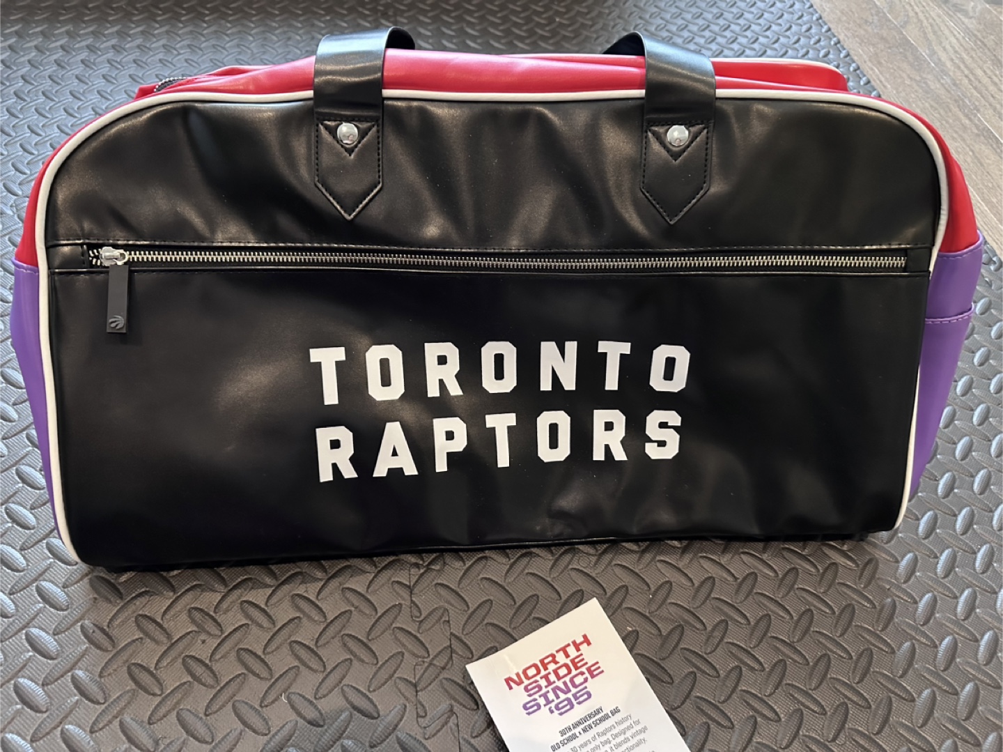 Brand New Toronto Raptors 30th Anniversary Duffle Bag
