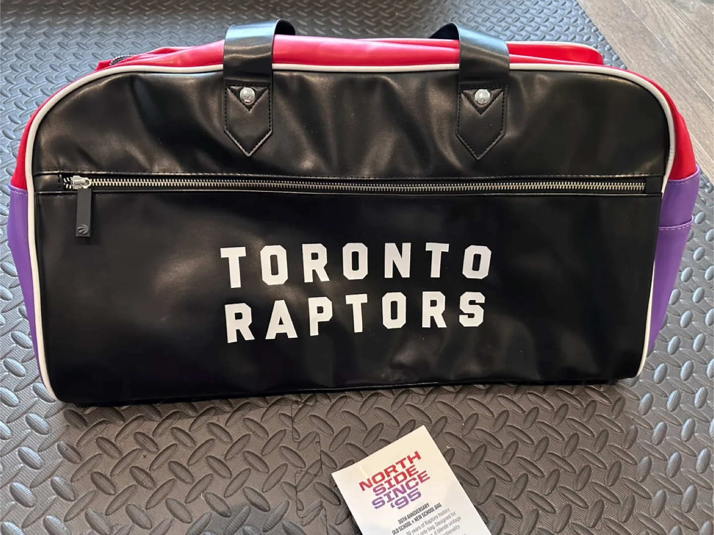 Brand New Toronto Raptors 30th Anniversary Duffle Bag thumbnail