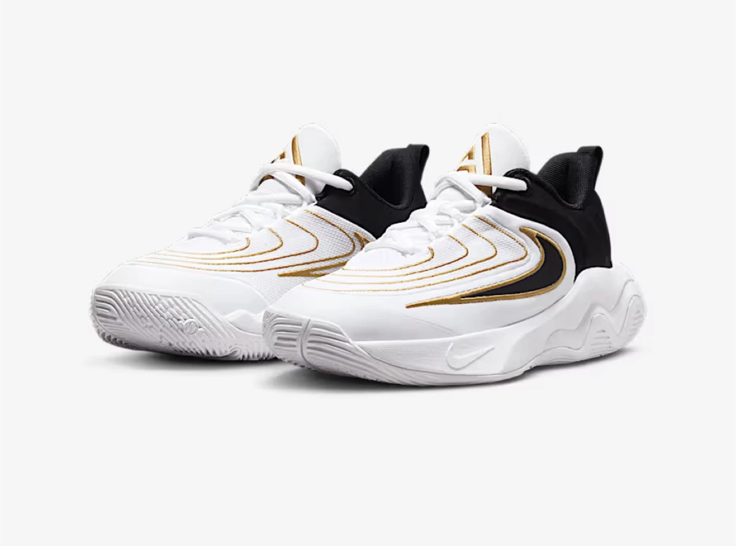 Nike Freak 5 White/Black/Gold 13.5 C US - photo 4