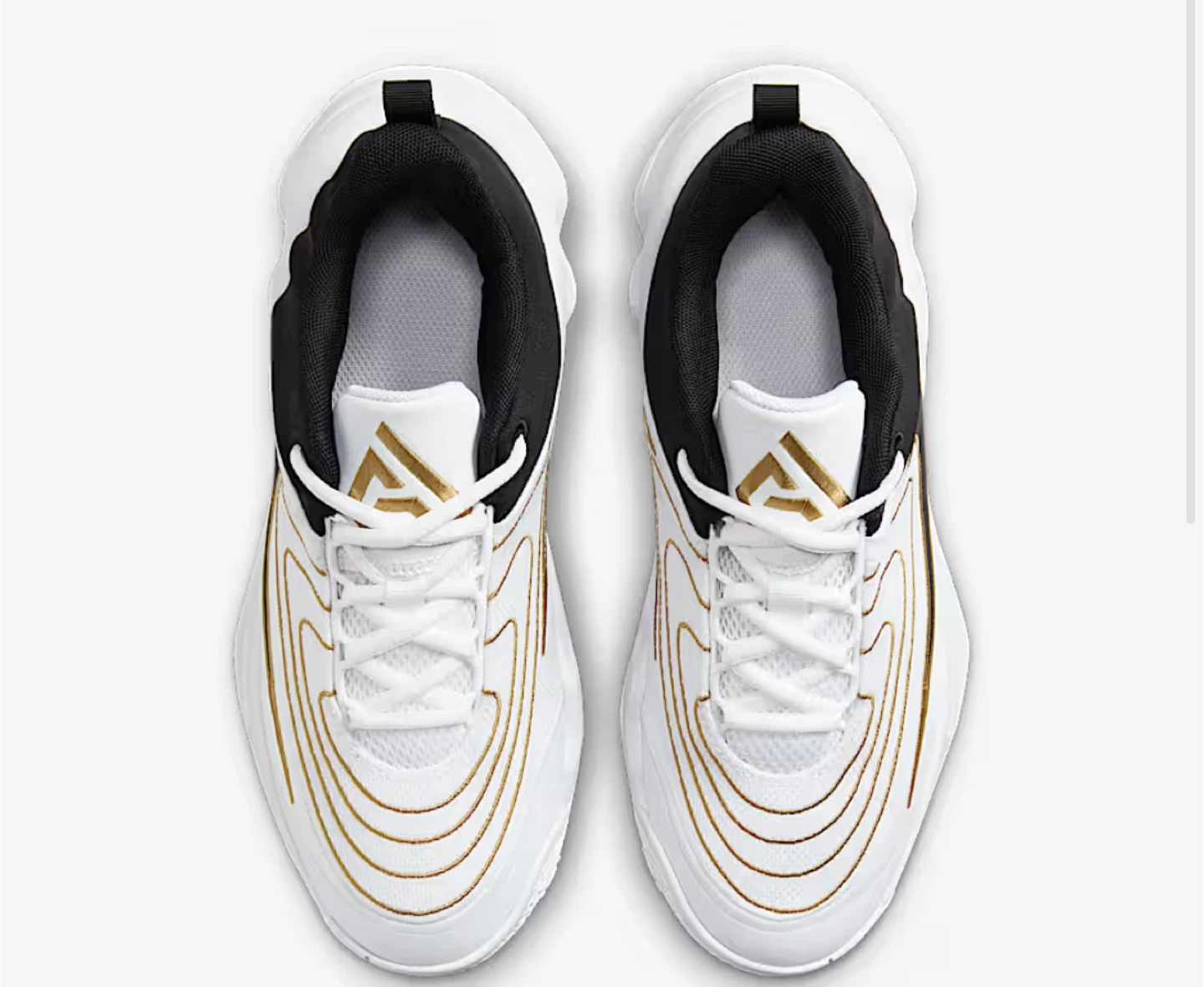 Nike Freak 5 White/Black/Gold 13.5 C US - photo 3