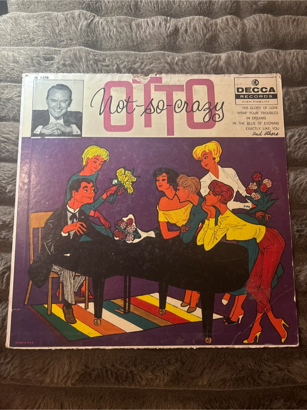Otto Not-So-Crazy Vinyl Record - Decca Records thumbnail