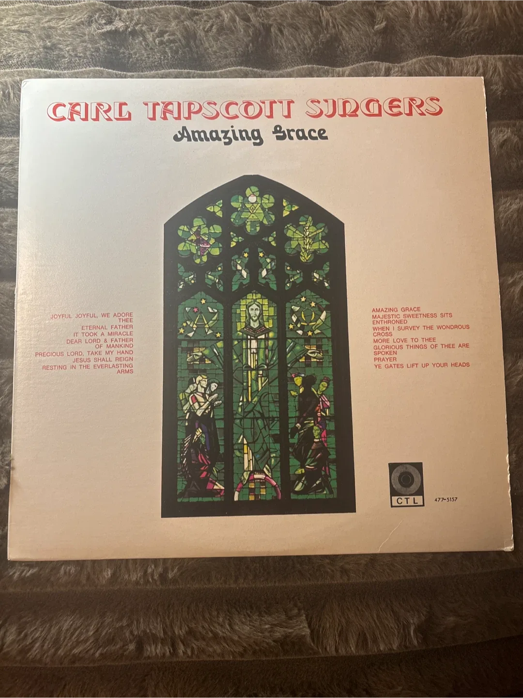 Carl Tapscott Singers - Amazing Grace Vinyl Record thumbnail