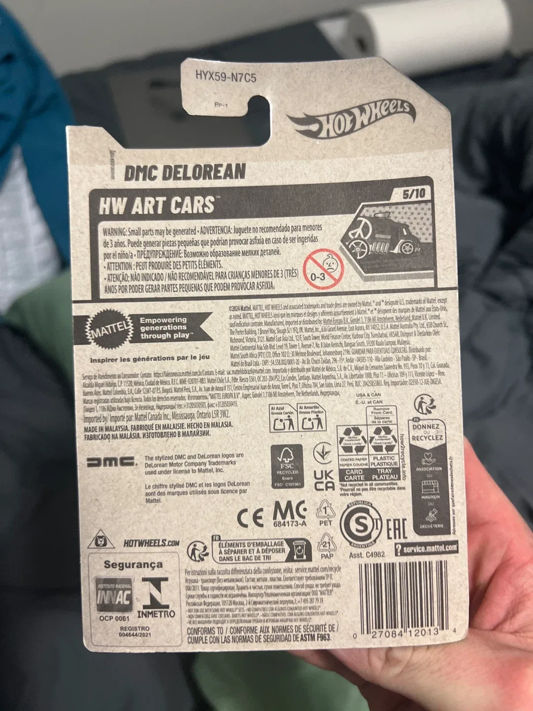 Hot Wheels DMC DeLorean HW Art Cars image indicator(3)