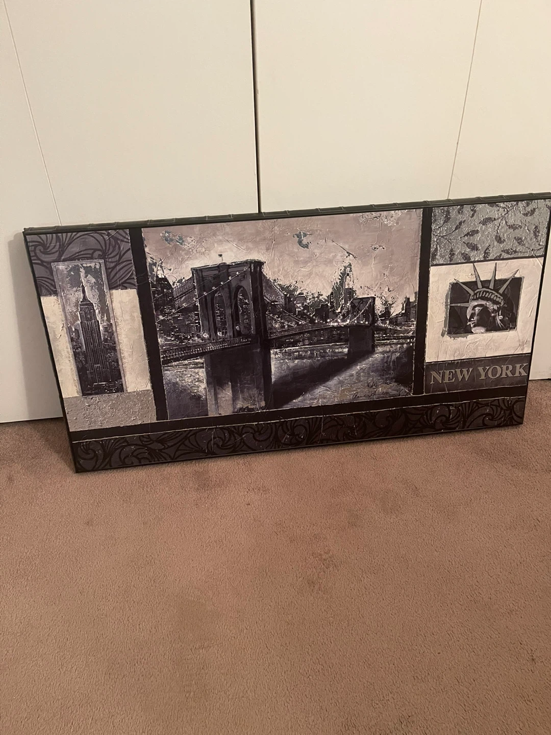 New York Cityscape Framed Wall Art
