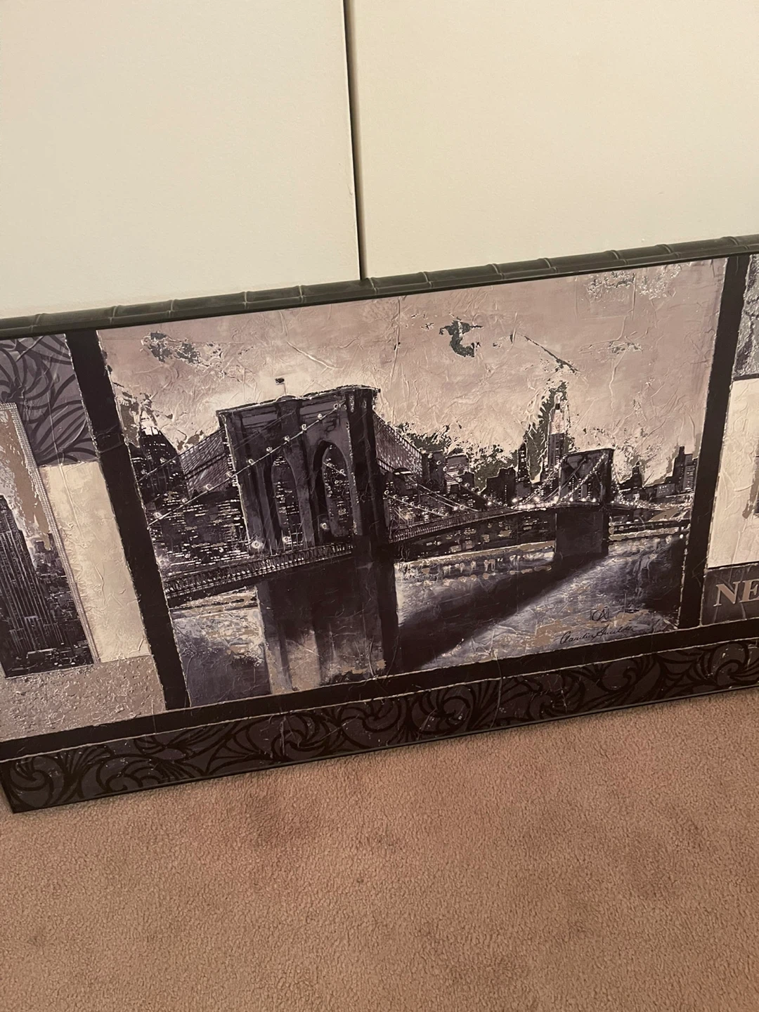 New York Cityscape Framed Wall Art - photo 3