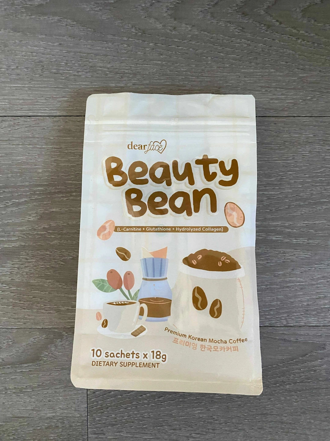 Dearface Beauty Bean Premium Korean Mocha Coffee