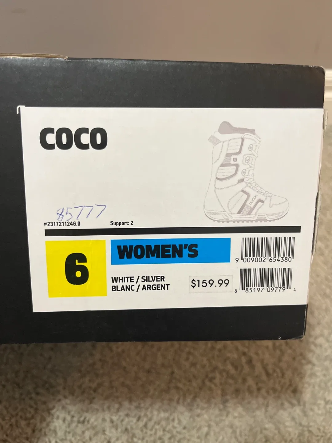 Burton Coco Women's Snowboard Boots - Size 6 image indicator(3)