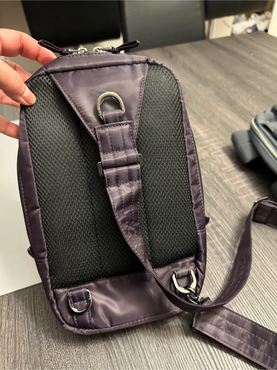 Lug Tailgate Crossbody Bag - Plum Brand New - photo 4
