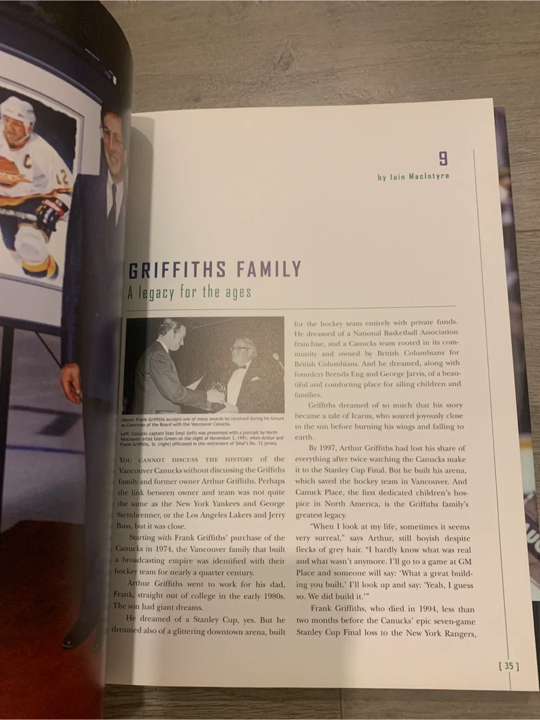 Canucks At Forty Book by Greg Douglas & Grant Kerr image indicator(6)