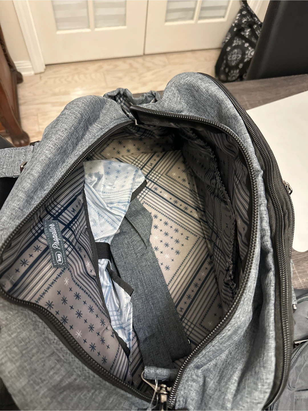 Lug Propeller Heather Grey Gym/Carry-on Bag - photo 2