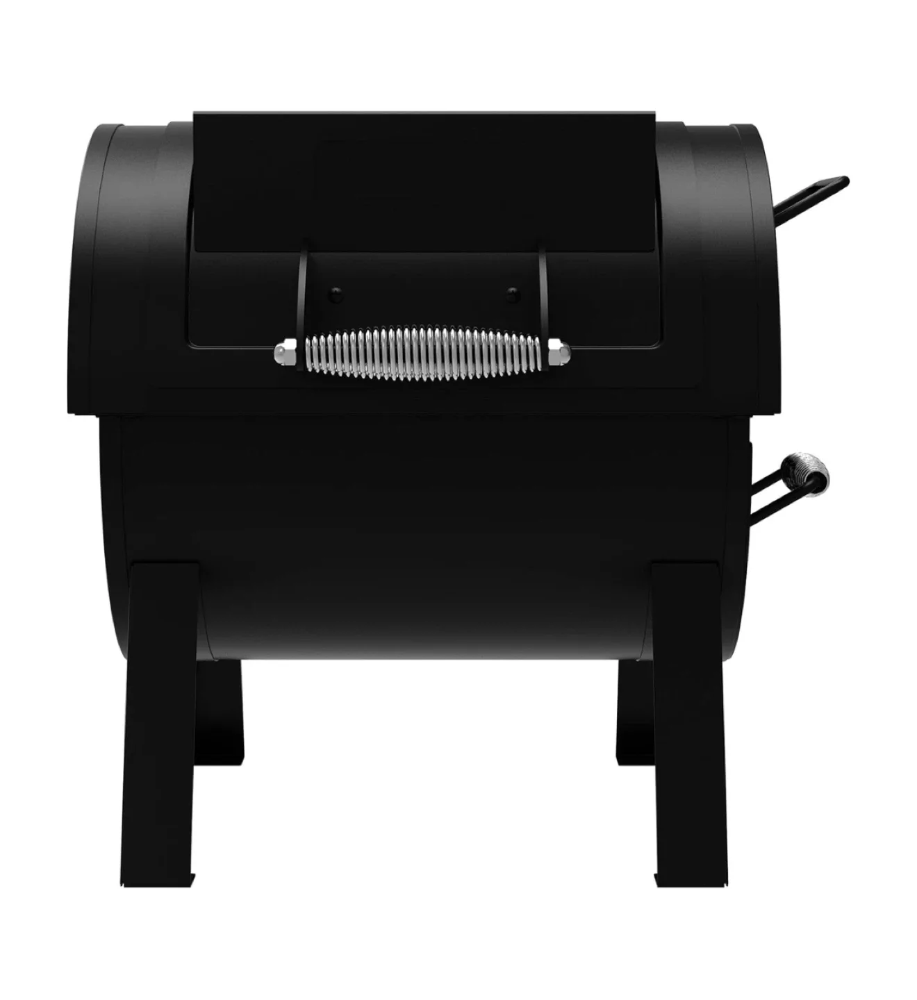 Dyna-Glo Signature Series charcoal tabletop BBQ and side firebox image indicator(3)