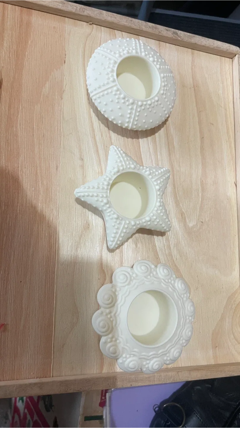 Decorative Candle Holders - Set of 3 thumbnail