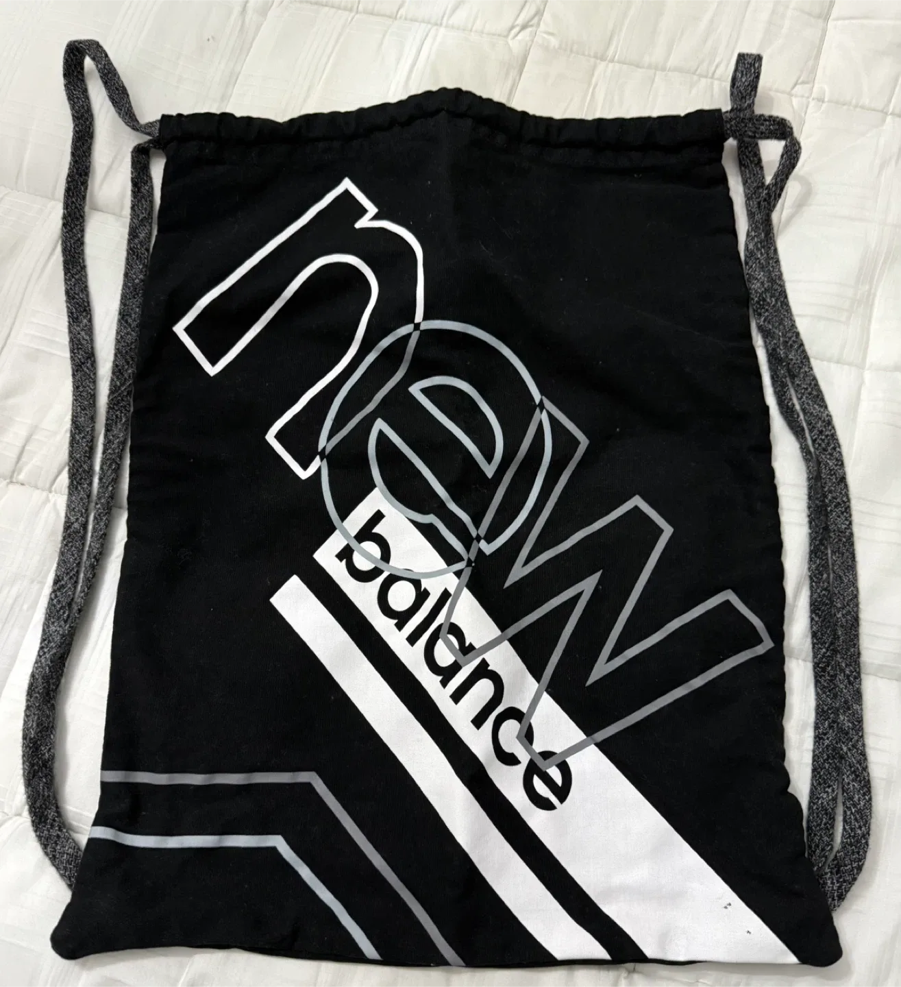 New Balance Black Drawstring Bag thumbnail