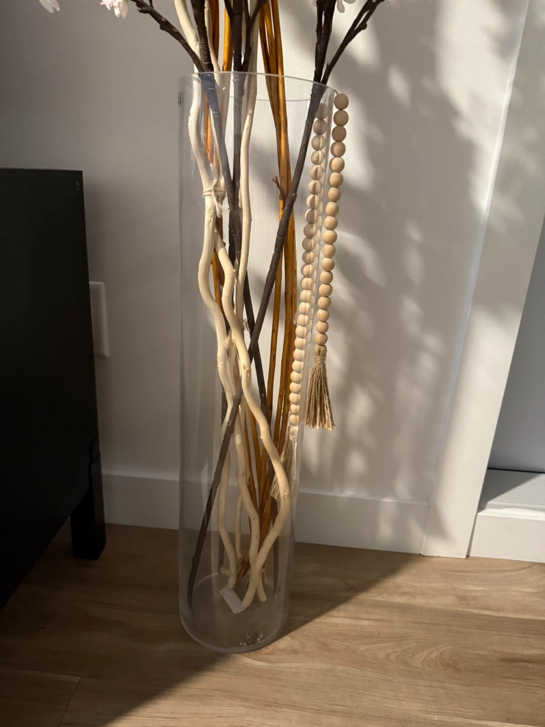 Tall Glass Floor Vase - photo 2