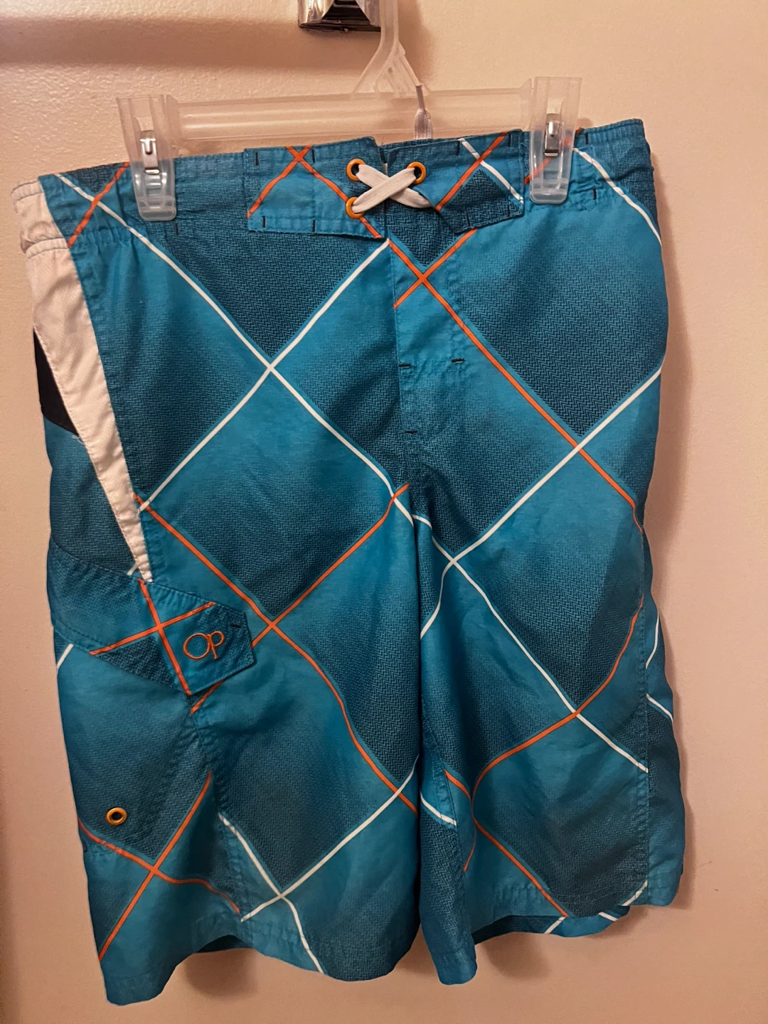 Ocean Pacific (OP) Swim Trunks - Size L- 10-12