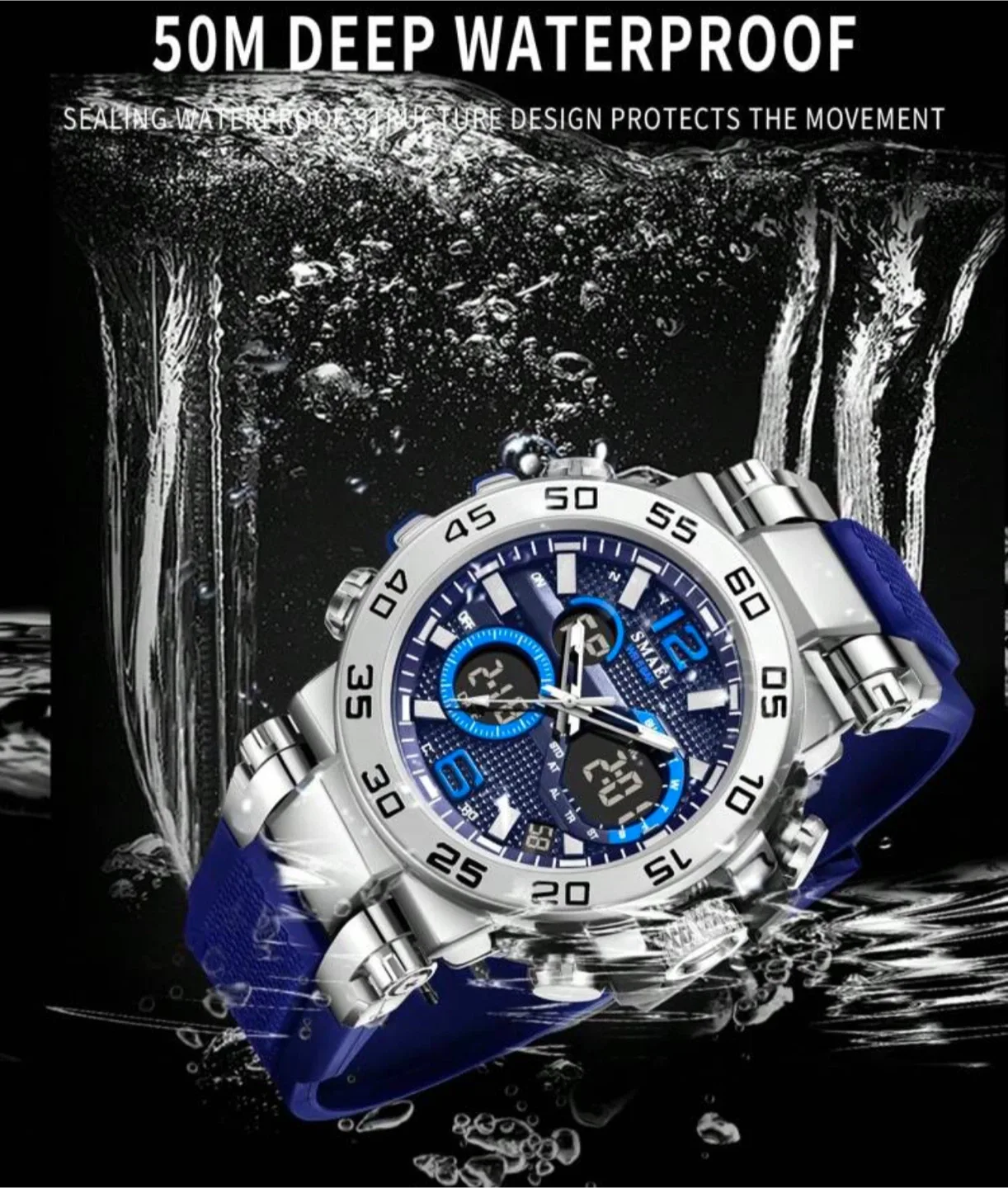 Rainbow Waterproof Watch(-30% off 😍✈️🚚) image indicator(7)