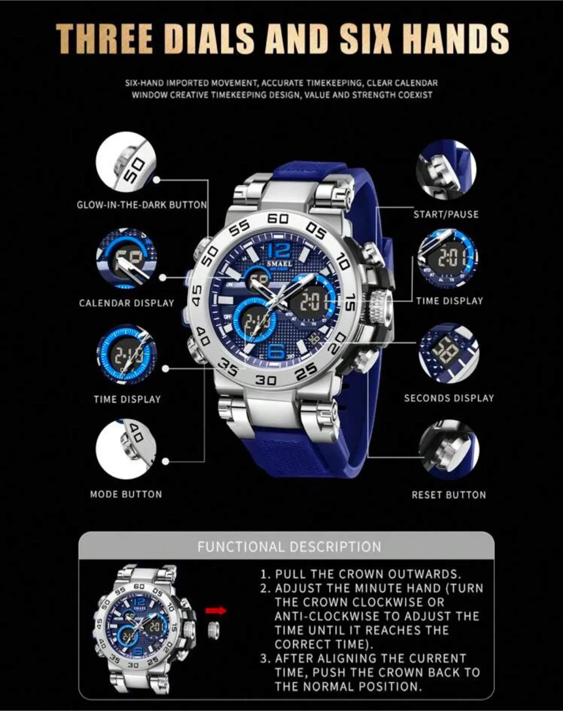 Rainbow Waterproof Watch(-30% off 😍✈️🚚) image indicator(9)