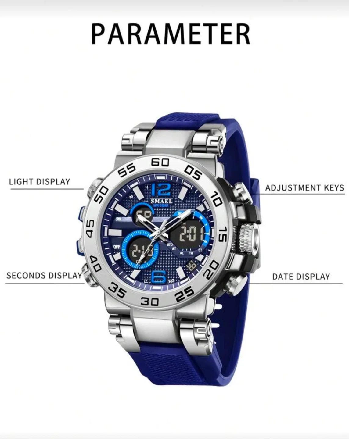 Rainbow Waterproof Watch(-30% off 😍✈️🚚) image indicator(10)