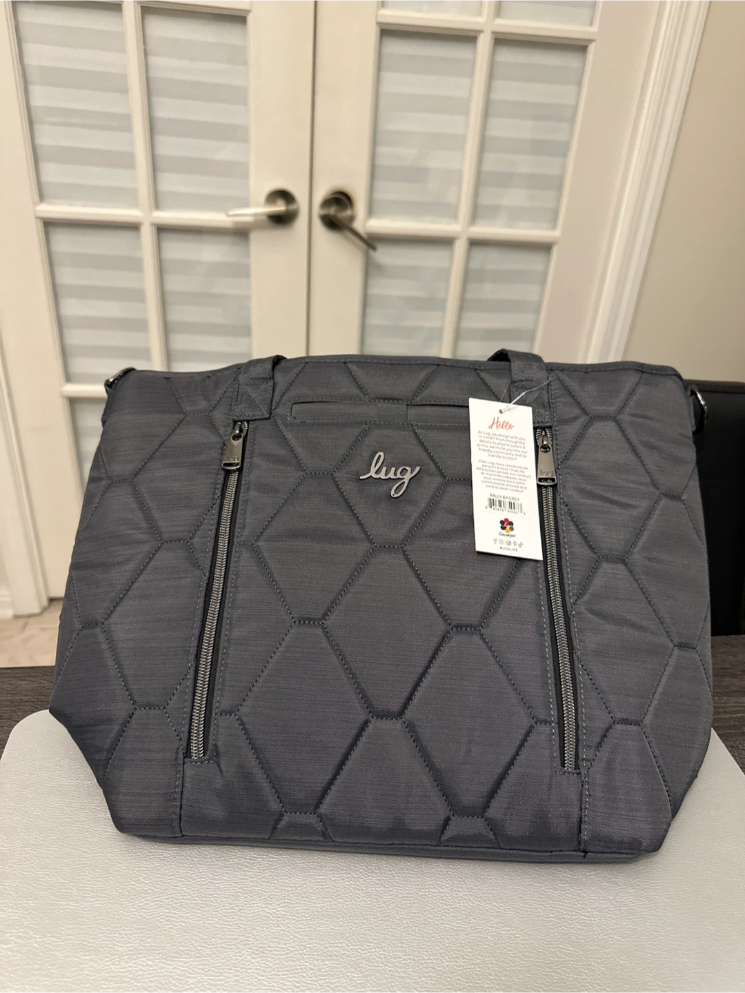 Lug Rally Tote Bag - Heather Grey