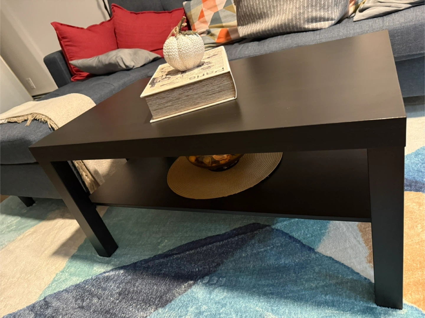 IKEA Lack Black Coffee Table - photo 2