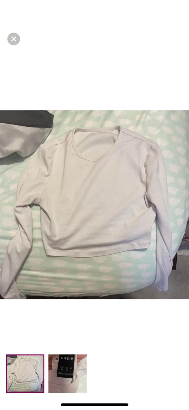 Shein Crop Top Bundle - Size Small image indicator(2)