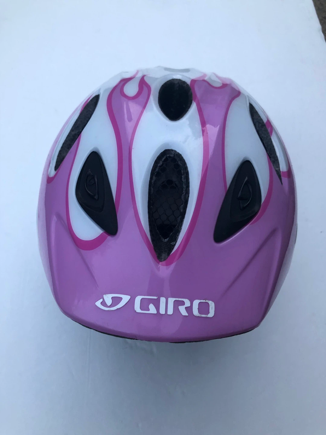 Girls Pink and White Bike Helmet. - photo 3