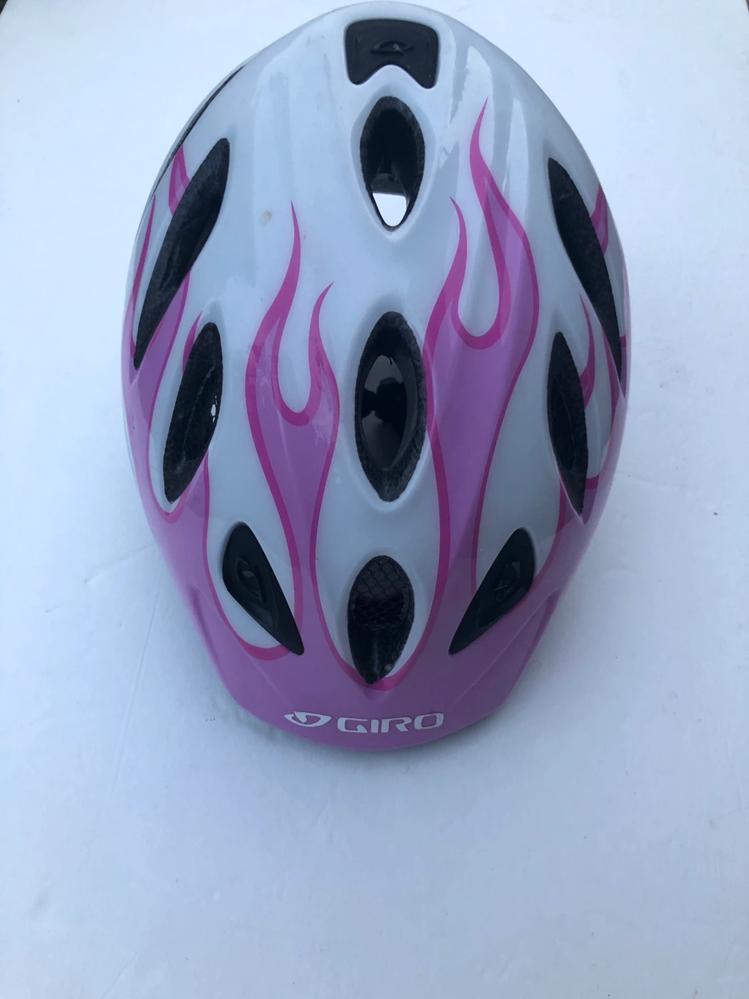 Girls Pink and White Bike Helmet. - photo 2