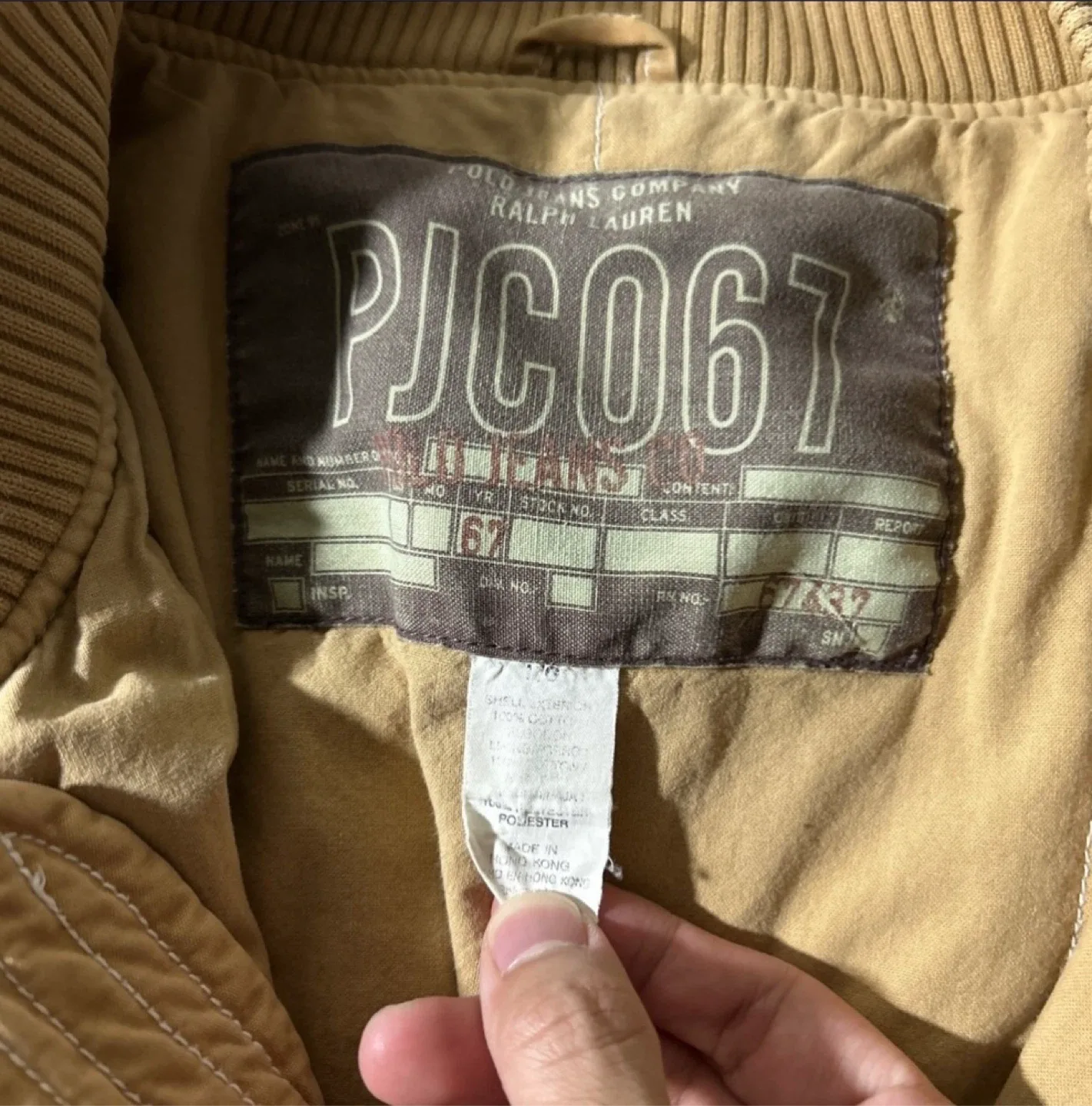 Vintage 1990s Polo Ralph Lauren Bomber Jacket - Size Large image indicator(3)