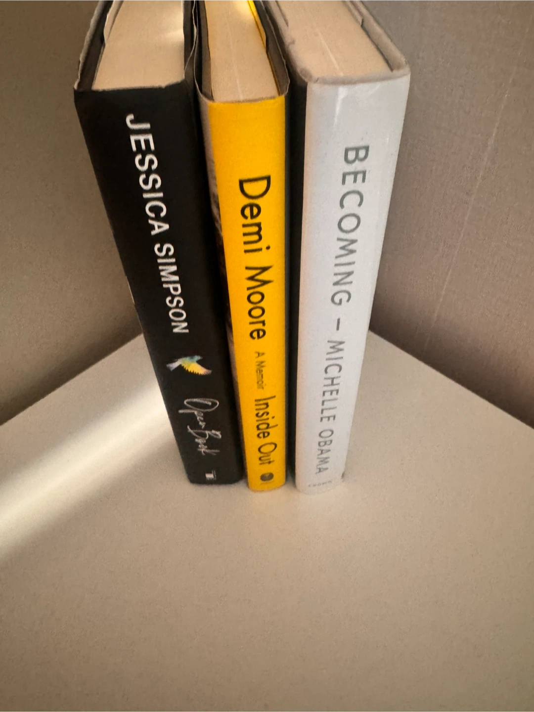 Jessica Simpson, Demi Moore, Michelle Obama Memoir Books - photo 2