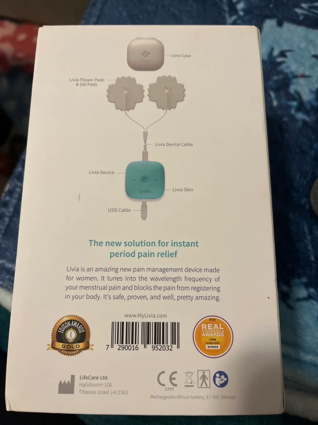 Livia Skin The Off Switch for Menstrual Pain image indicator(7)