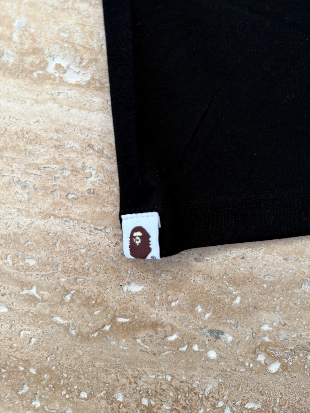 BAPE Black T-Shirt Size S - photo 4