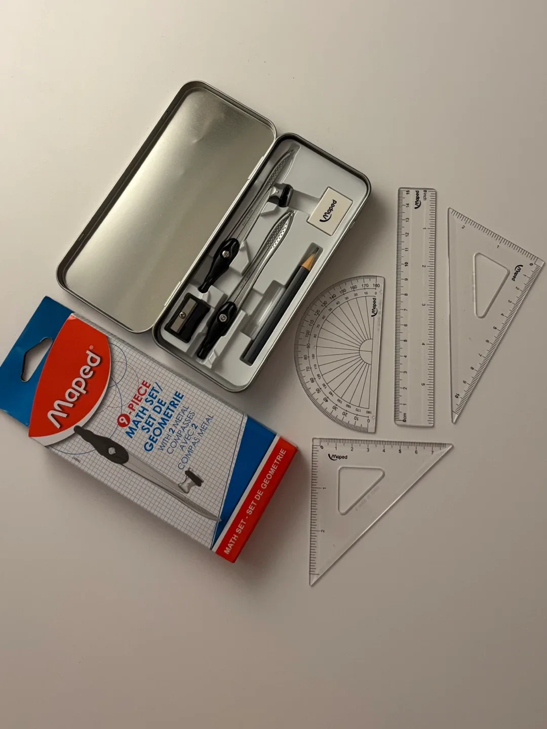 Maped 9-Piece Geometry Math Set thumbnail