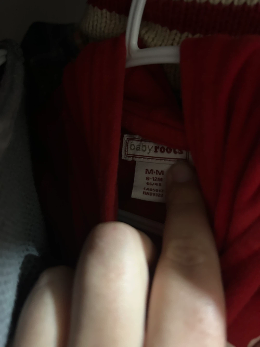Baby Roots Canada Red Hoodie 6-12M - photo 3