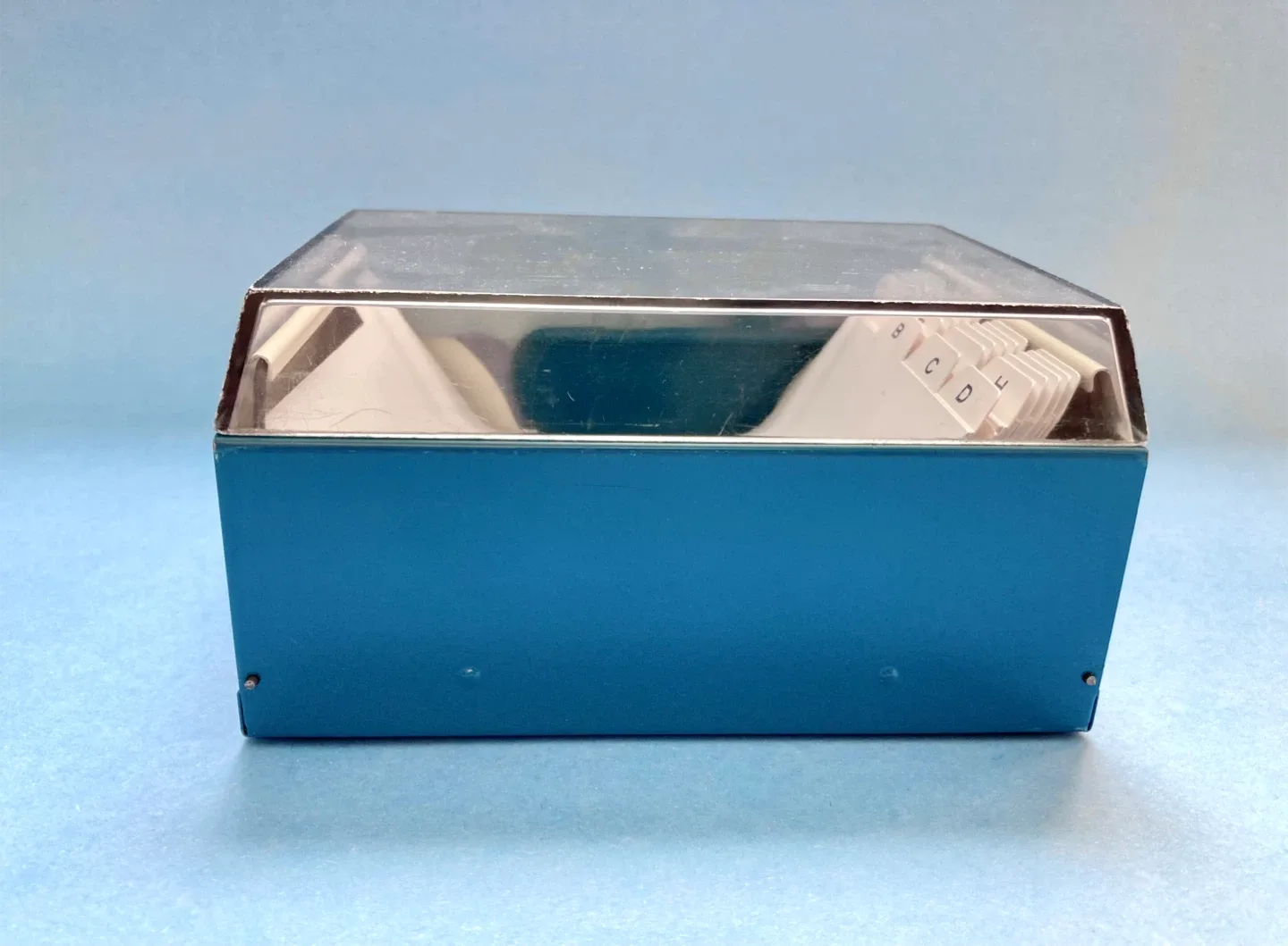 Vintage Metal Card File image indicator(3)