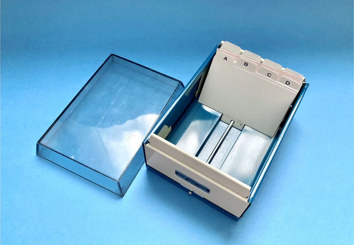 Vintage Metal Card File image indicator(7)