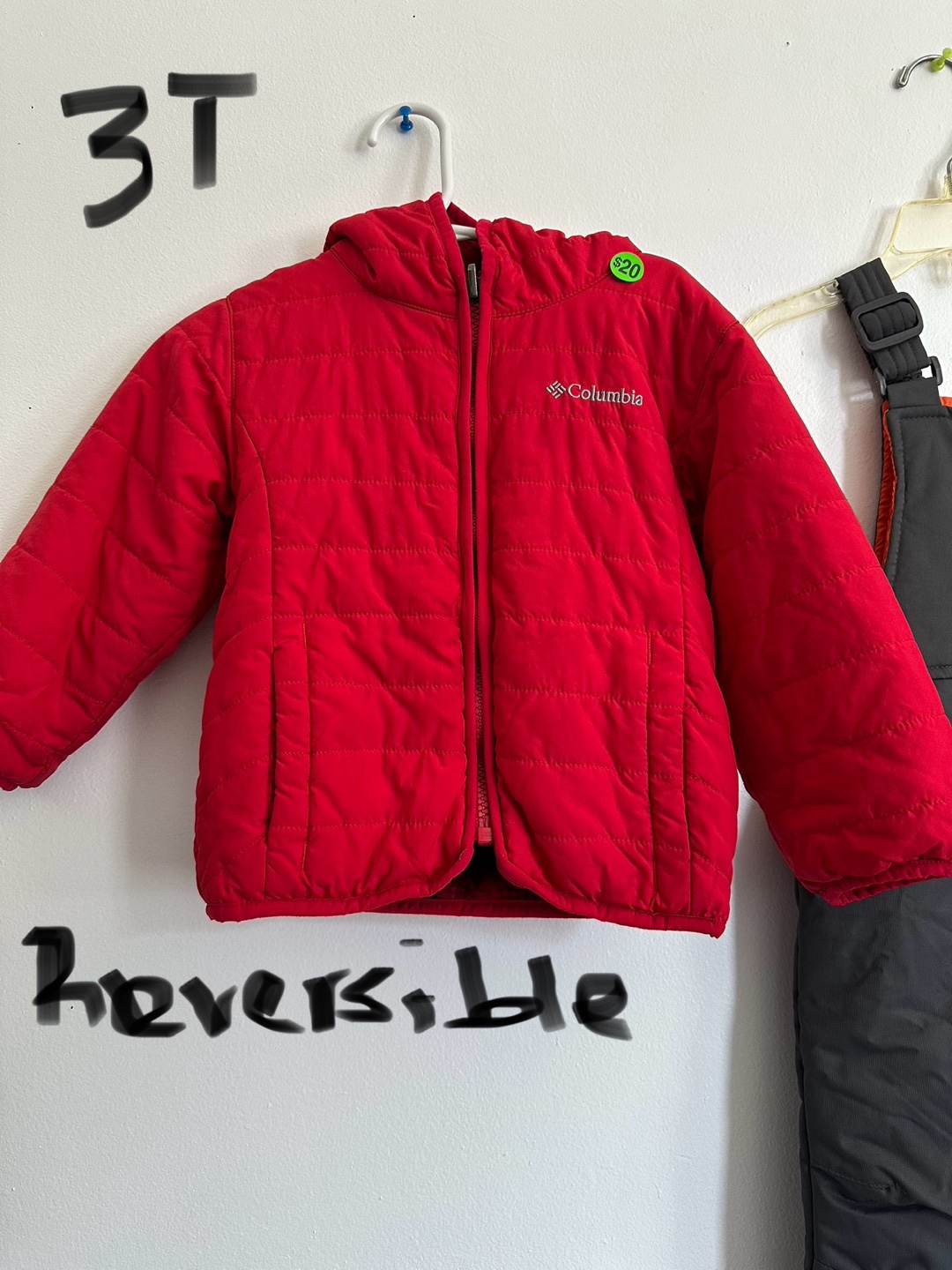 Columbia jacket reversible