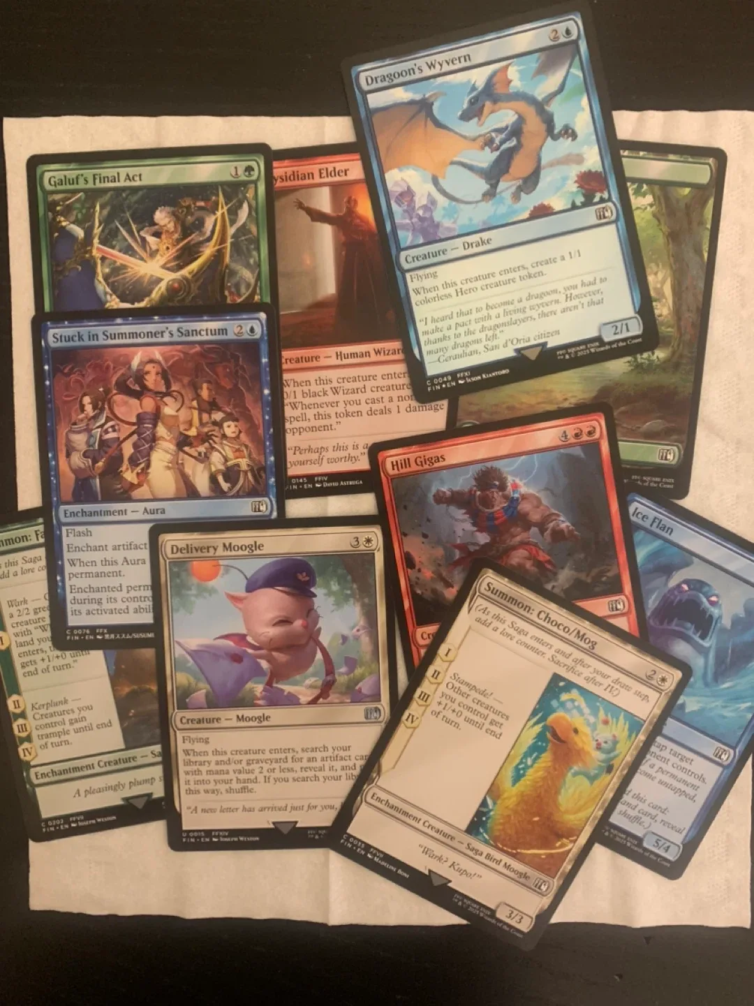 Magic The Gathering x final fantasy MTG Cards Lot thumbnail