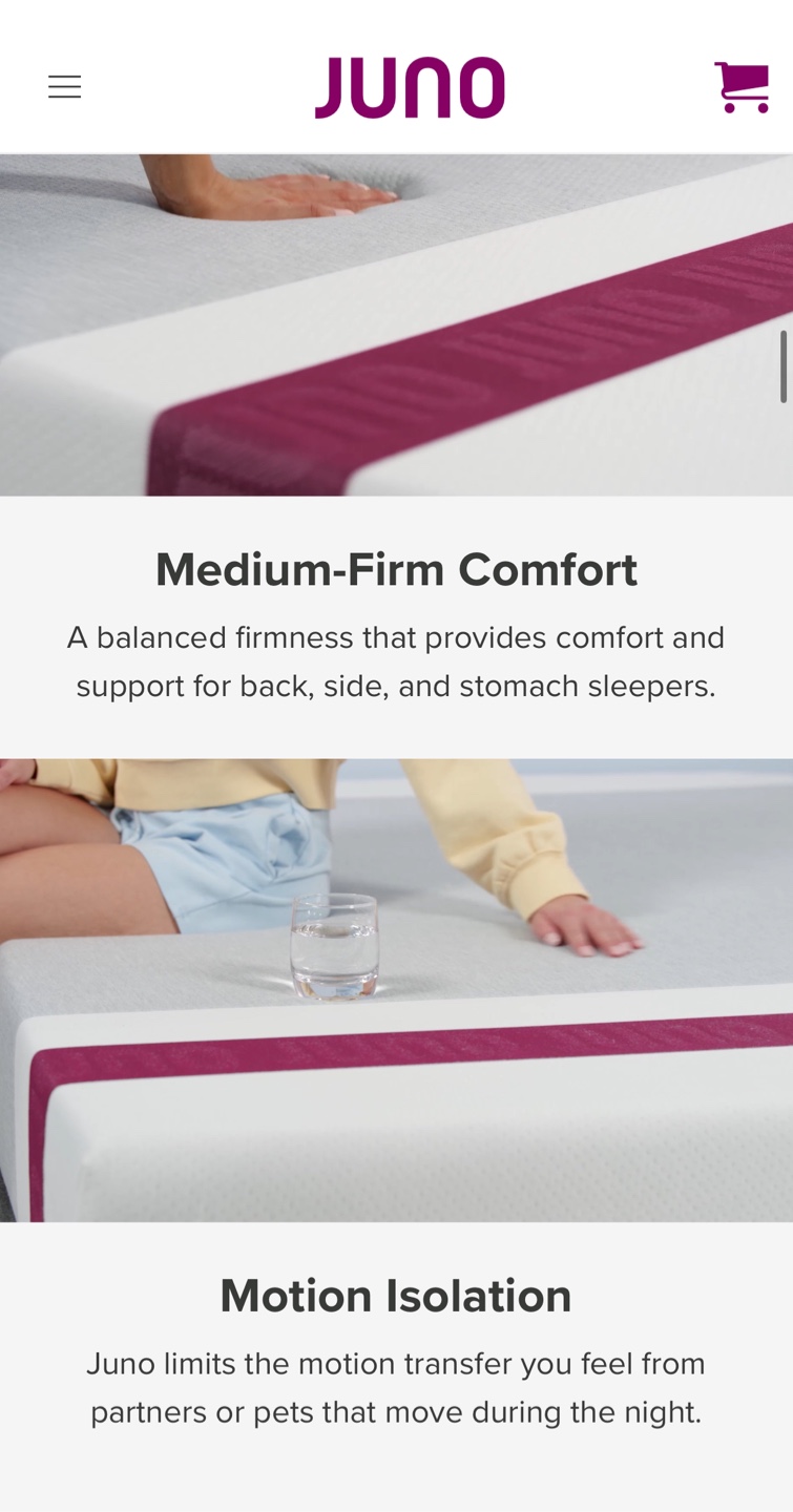 *EXCELLENT CONDITION* Juno King Size Foam Mattress - photo 3
