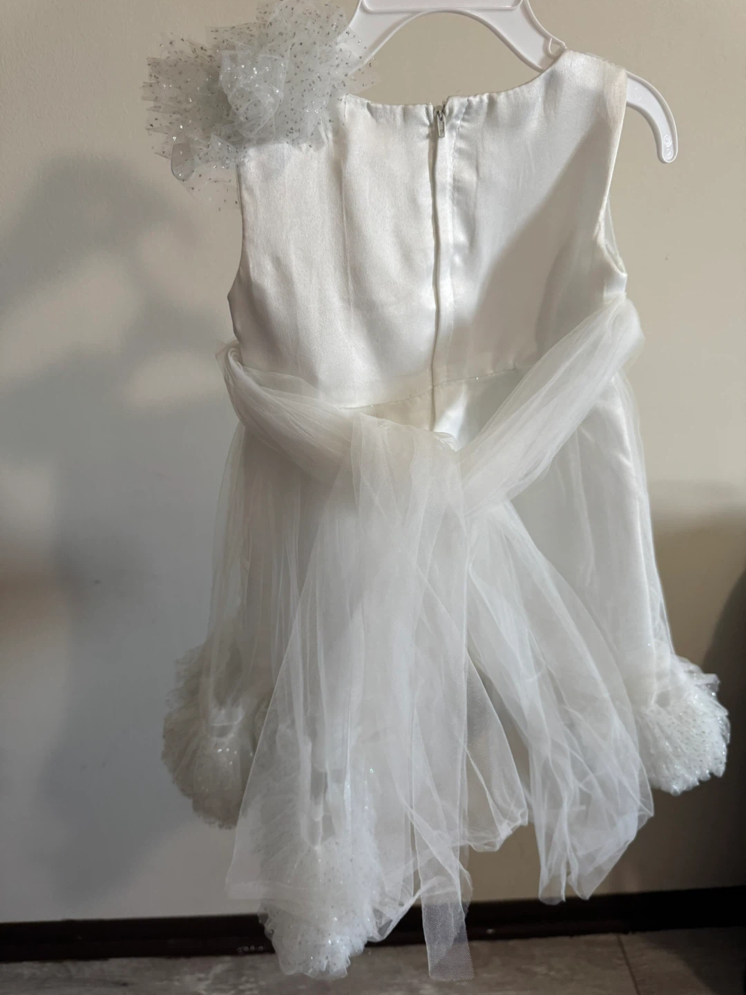 Baby Girl White Dress - photo 2
